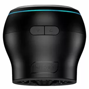 Masturbator attachment Kiiroo PowerBlow Silicone Black — suction module for Feel Stroker, length 7.2 cm, Ø 6–7.8 cm, rechargeable