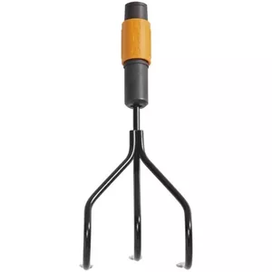 Hand cultivator Fiskars QuikFit Black Orange