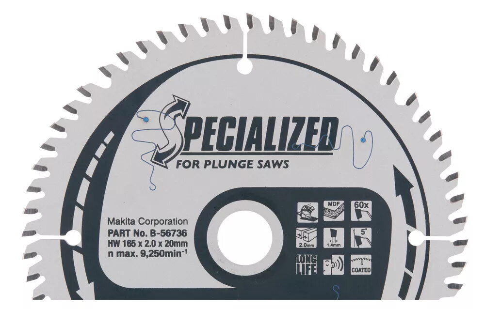 Apaļais zāģa disks Makita B-56736 —
