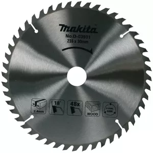 Zāģa disks Makita D-03931, diametrs 235 mm, vītne 30 mm, kokam, 1 gab.