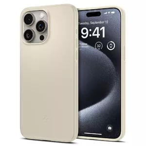 Viedtālruņa vāciņš Spigen ACS06694 Cover priekš iPhone 15 Pro, 6.1" (15,5 cm), bēšs, PC+TPU