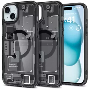 Cover Spigen ACS06664 iPhone 15 Plus 17 cm Black