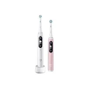 Toothbrush Oral-B iO Series 6 Duo 2 pcs White/Pink