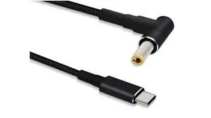 MicroConnect USB-C to 5.5 x 2.5 mm cable gender changer 1.2 m Black USBC-DC-5A