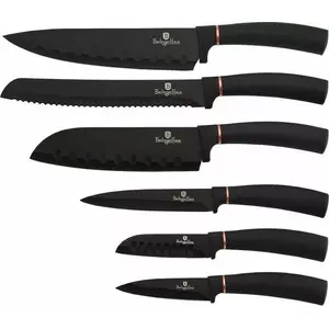 Knife set berlinger haus Black Rose Collection BH/2337 — 6-piece kitchen knife set