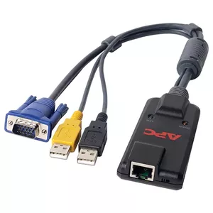 Кабель APC KVM-USBVMCAC KVM с разъемами USB 2.0 A, VGA и RJ45