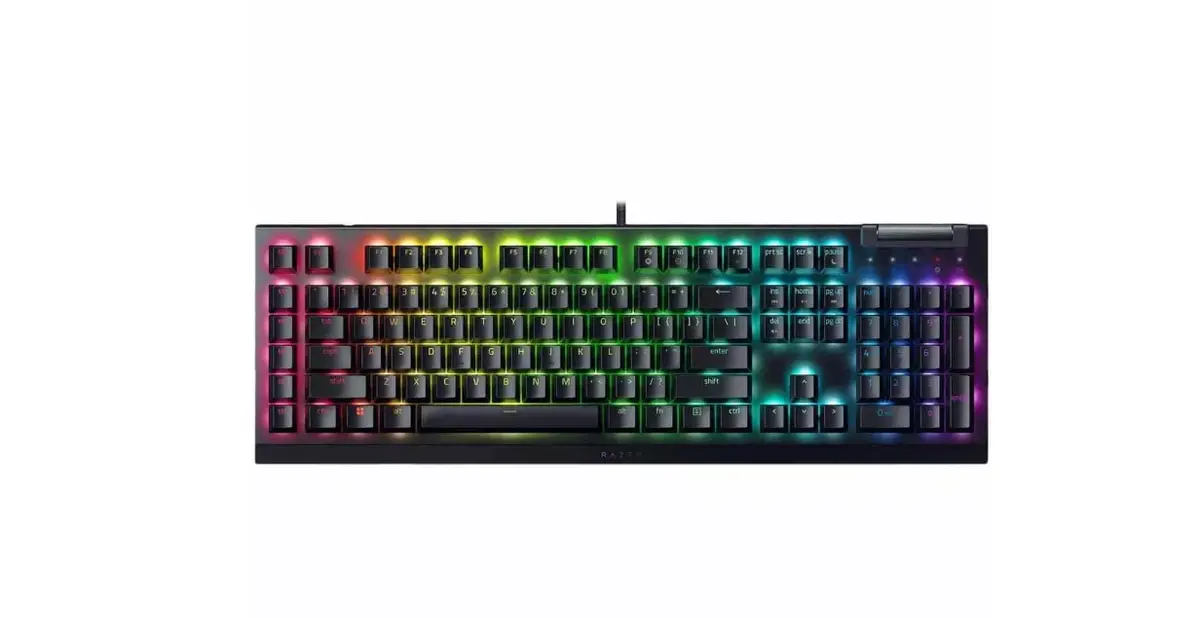 Spēļu klaviatūra Razer BlackWidow V4 X Photo 5