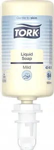 Liquid soap Tork Premium S4 1000 ml refill, Tork 400-09292, pump dispenser compatible