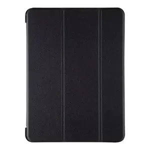 Tactical trīsdaļīgs aizsargčekols grāmatas tipa Samsung Galaxy Tab S9 / S9 FE — melns