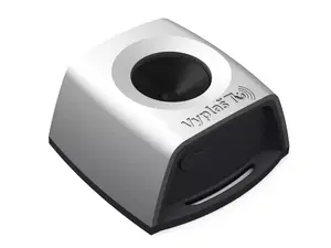 Animal repellent VyplasTo PLASICKA028 — compact ultrasonic device, 102×86×47 mm, black/silver