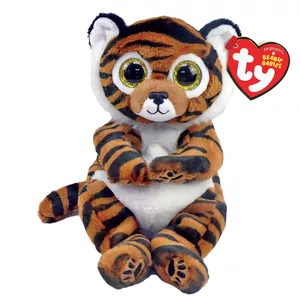 Interactive Tiger Beanie Babies Clawdia Sounding 40546 Meteor