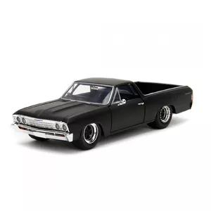 Die‑cast Car Jada Toys Fast & Furious 1967 El Camino 1:24, Metal, Black, Age 8+
