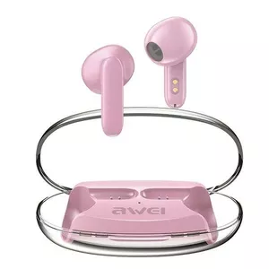 Bluetooth Headphones 5.3 T85 ENC TWS pink