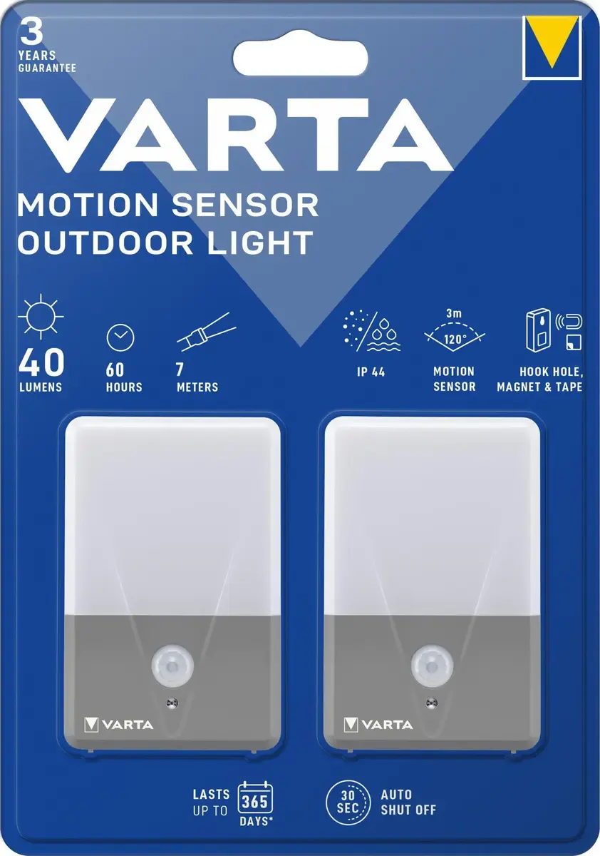 Varta 16634 101 402 Outdoor Wall Lighting Photo 2