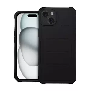 Aizsargvakls Riff Apple iPhone 15 Pro Max — mīksts TPU, izturīgs, melns
