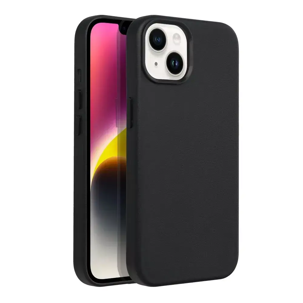 Riff ādas Mag Cover vāciņš Apple iPhone 15 Plus melns Photo 2
