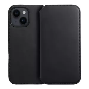 Чехол-книжка Riff с двумя карманами для Apple iPhone 15 Pro, чёрный