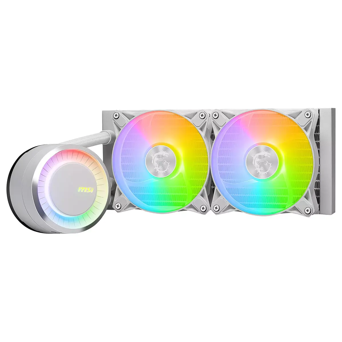 Liquid cooling kit MSI MAG CORELIQUID E240 WHITE Photo 3