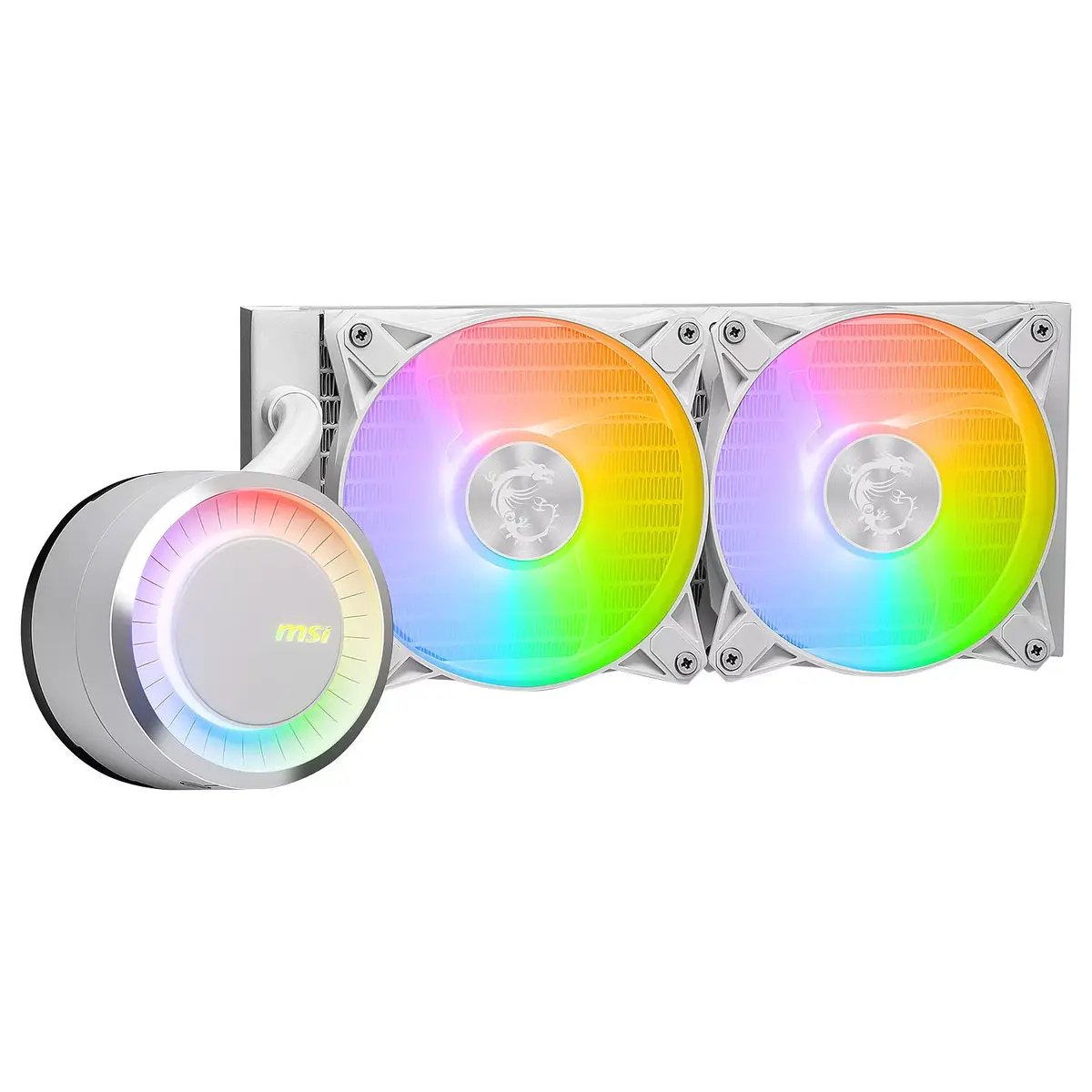 Liquid cooling kit MSI MAG CORELIQUID E240 WHITE Photo 5