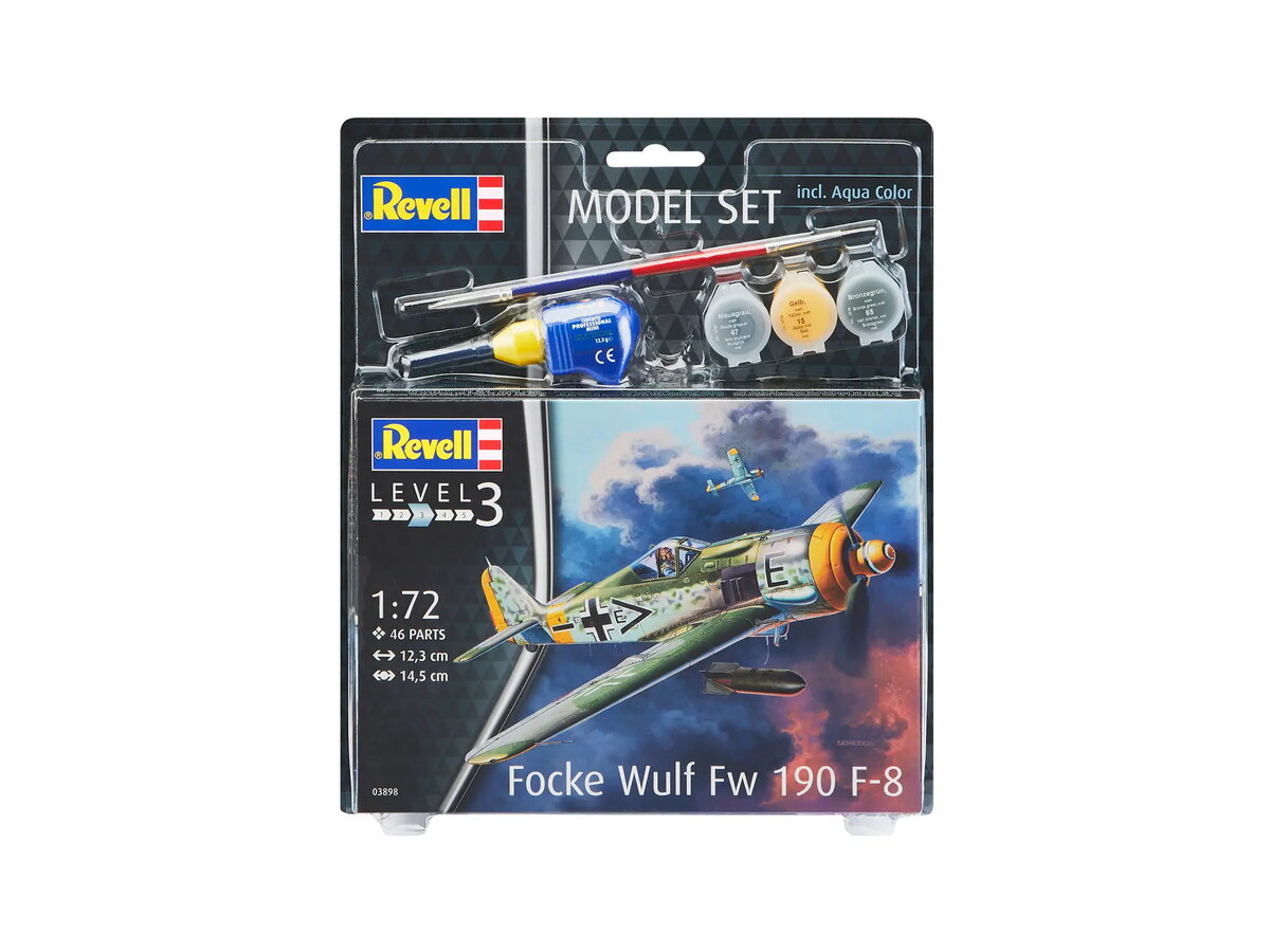 Revell Focke Wulf W-190 F-8 Modelēšanas