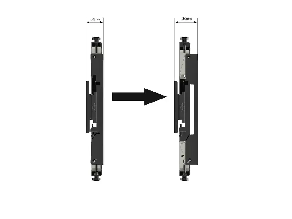 Plakanas paneļa stiprinājums Multibrackets M Pro Series Photo 2