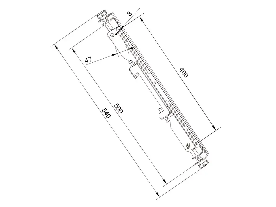 Plakanas paneļa stiprinājums Multibrackets M Pro Series Photo 6