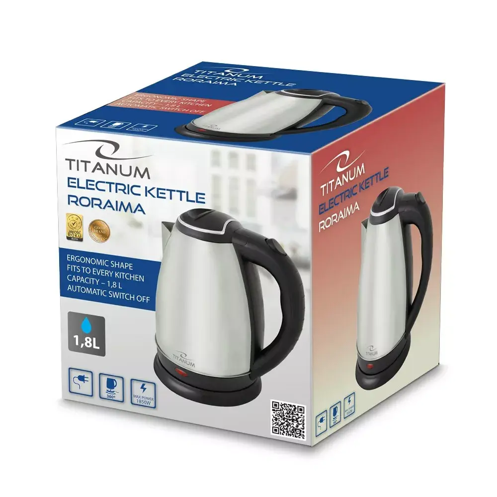 Elektriskais tējkanna ESPERANZA Roraima 1.0 L 1800 W Photo 5