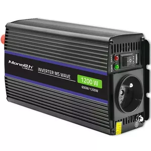 Sprieguma pārveidotājs 600W,1200W MS Wave