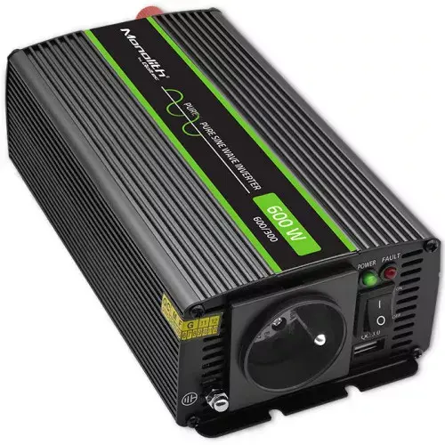 QOLTEC Monolith 600 W pārveidotājs Photo 2