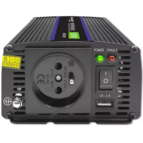 QOLTEC Monolith 600 W pārveidotājs Photo 12