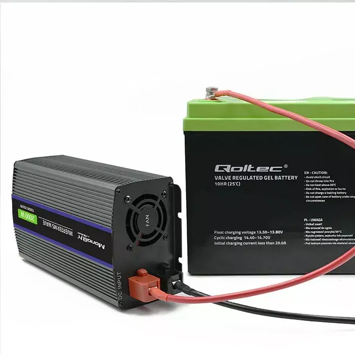 Инвертор QOLTEC Monolith 2000 MS Wave 12V–230V Photo 7