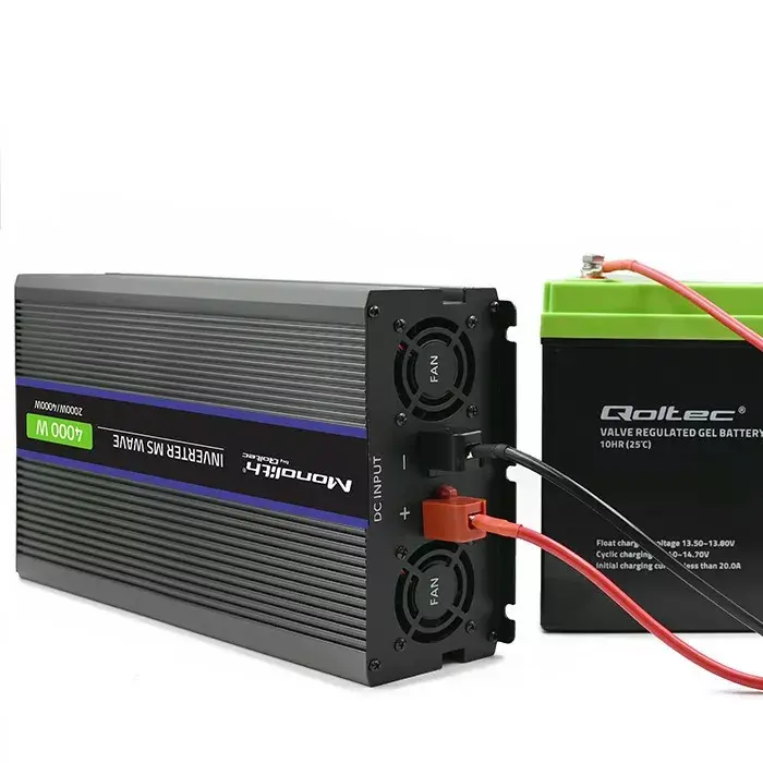 Inverter QOLTEC Monolith 4000 MS Wave 12V–230V Photo 7