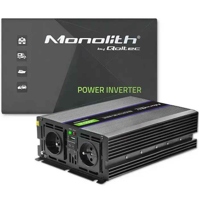 Inverter QOLTEC Monolith 4000 MS Wave 12V–230V Photo 11