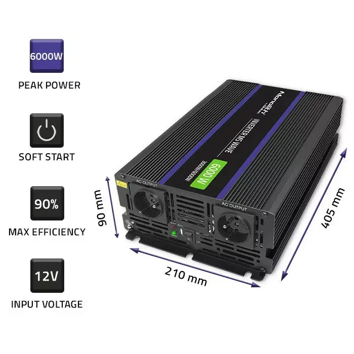 Invertors QOLTEC Monolith 6000 MS Photo 4