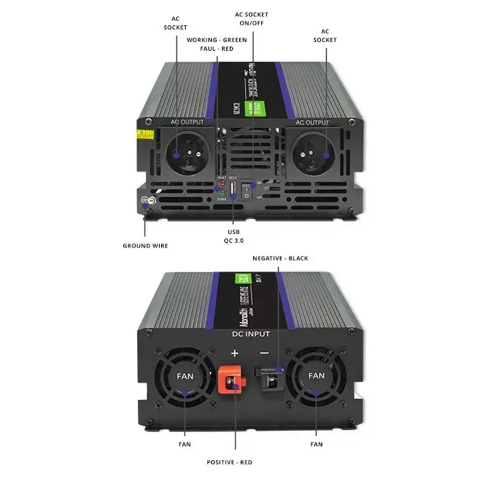 Invertors QOLTEC Monolith 6000 MS Photo 6
