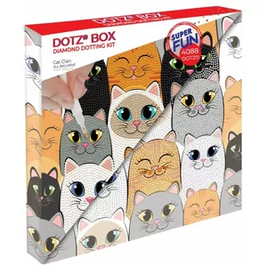 Набор Diamond Dotz - шкатулка Cat Clan