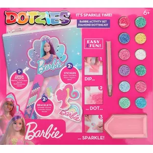 Aktivitāšu komplekts Diamond Dotz Barbie