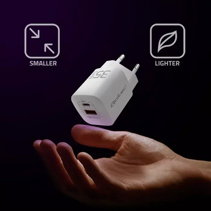 QOLTEC 50763 AC ātrlādētājs 35W Photo 2