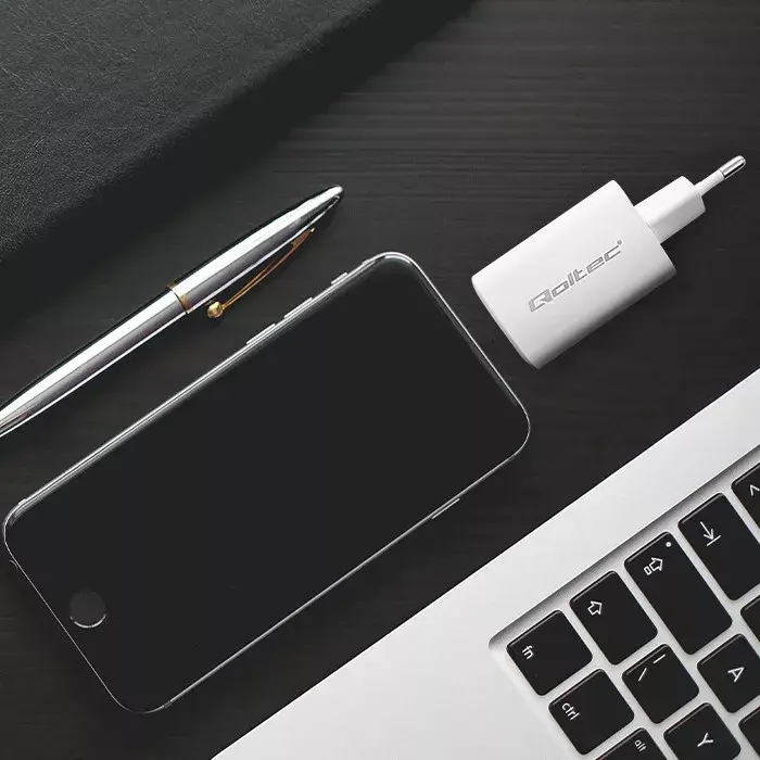 QOLTEC 50765 65 Вт быстрое зарядное USB‑C PD 3.0 Photo 3