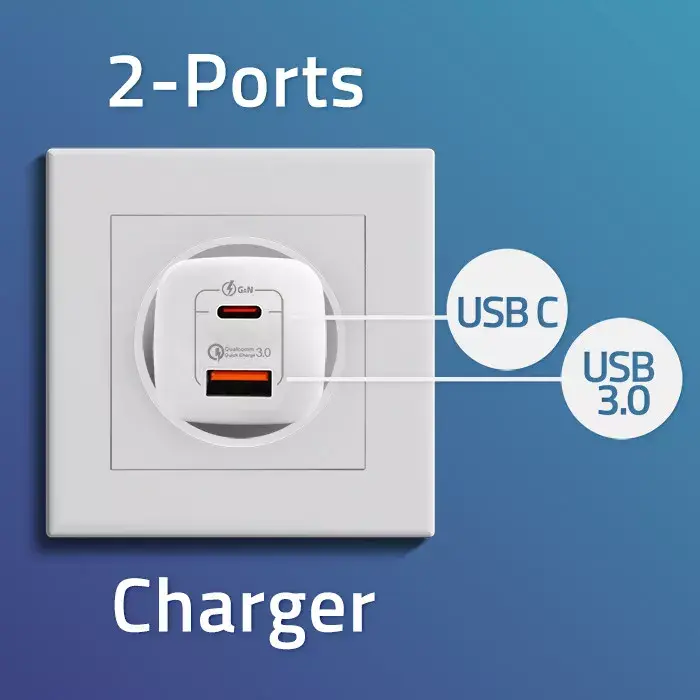 QOLTEC 50765 65 Вт быстрое зарядное USB‑C PD 3.0 Photo 5