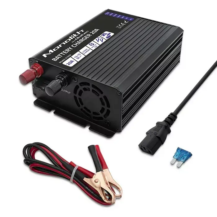 Зарядное устройство QOLTEC Monolith 20A 12V Photo 2