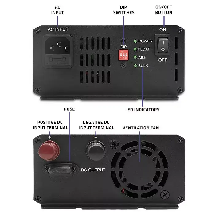 Зарядное устройство QOLTEC Monolith 20A 12V Photo 5