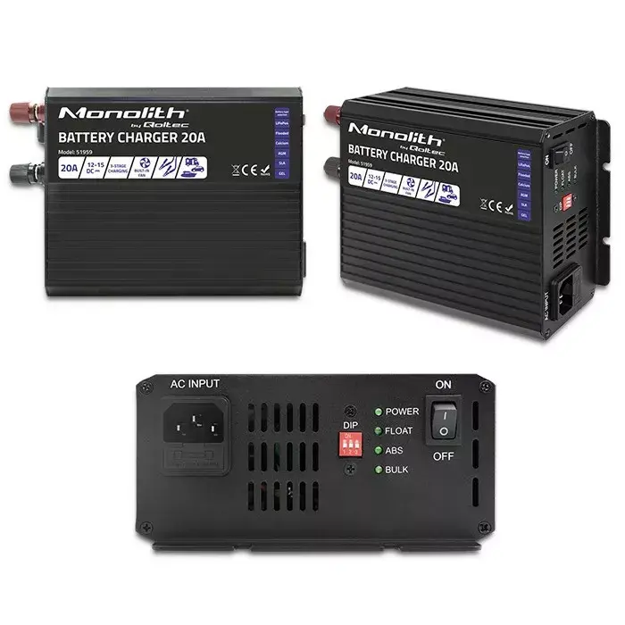Зарядное устройство QOLTEC Monolith 20A 12V Photo 12