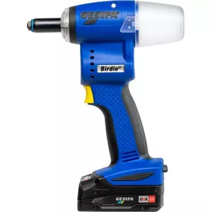 Blind rivet tool GESIPA Birdie CAS 10000N 1x18V 2.0Ah cordless