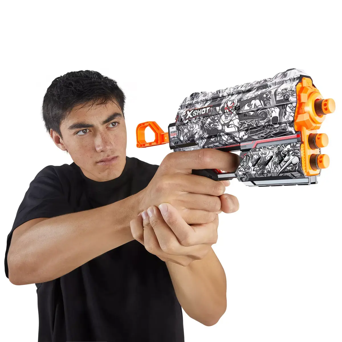 Игрушечный бластер ZURU XSHOT Skins Flux Dart Blaster Photo 8