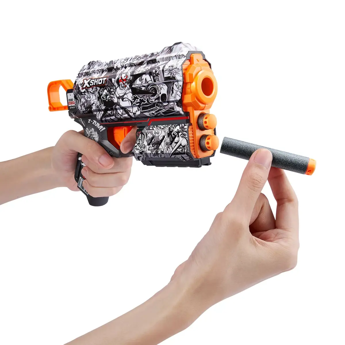 Игрушечный бластер ZURU XSHOT Skins Flux Dart Blaster Photo 9
