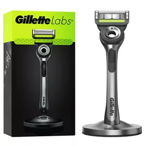 Безопасная бритва Gillette Labs черная модель в упаковке