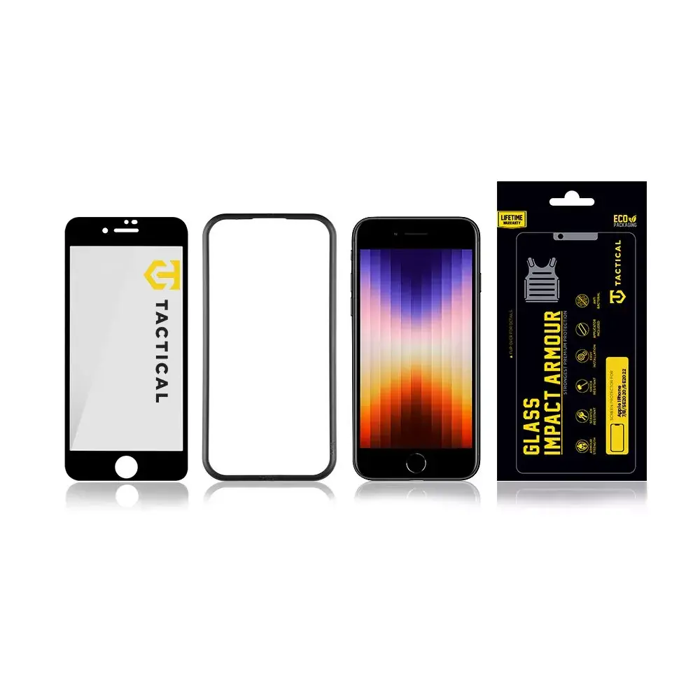 Tactical Glass Impact Armour aizsargstikls iPhone 7/8/SE Photo 2