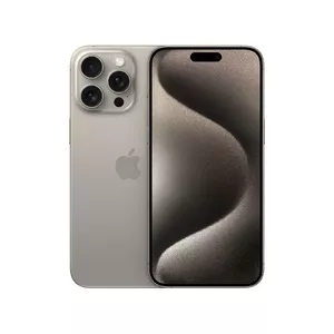 Viedtālrunis Apple iPhone 15 Pro Max — 6.7" 2796×1290, A17 Pro, 512 GB, trīskamera 48 MP, Dual SIM, dabīgais titāns
