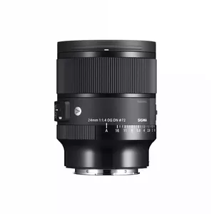 Wide lens Sigma 24mm F1.4 DG DN | A Black 17 elements 14 groups